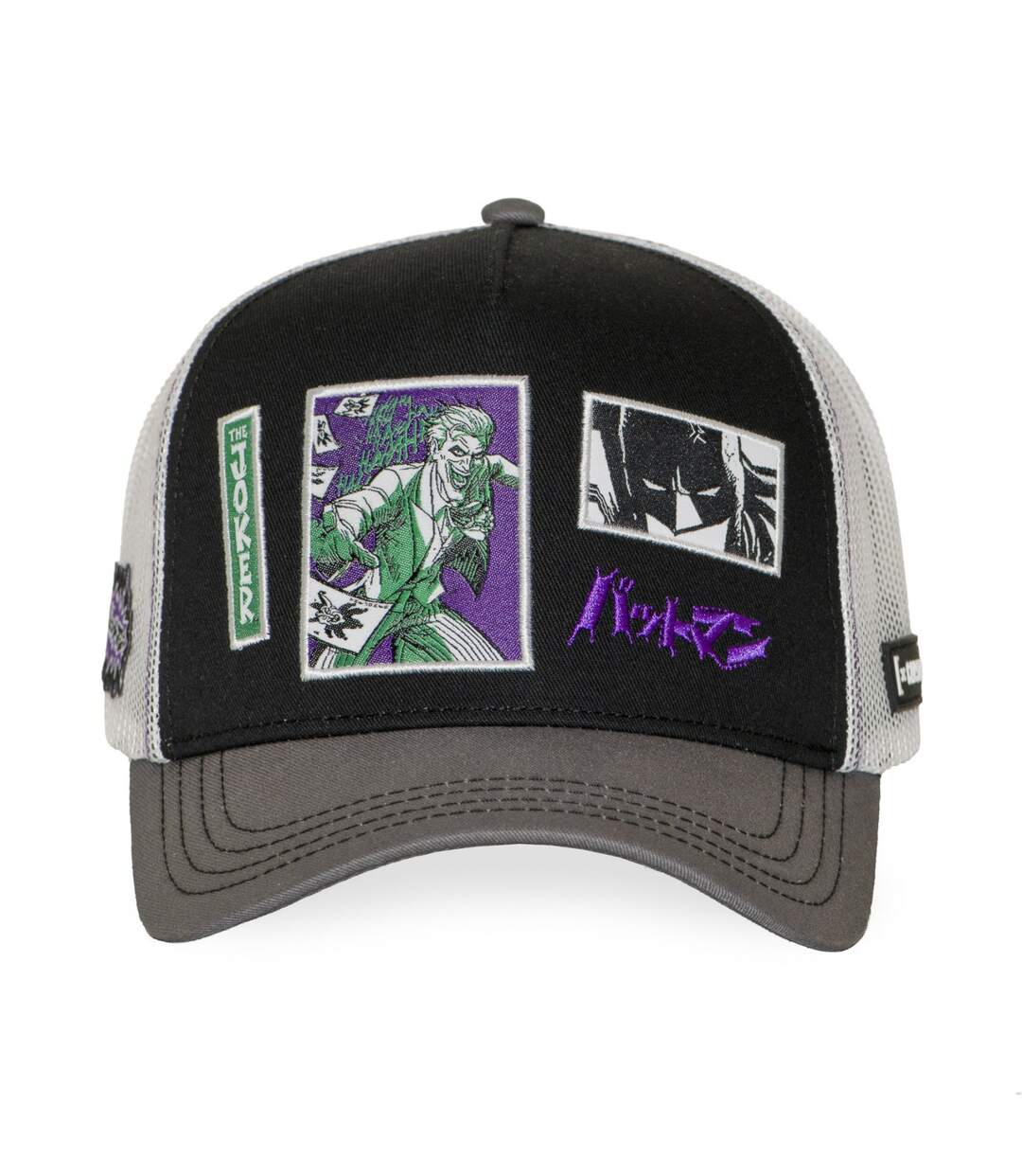 Casquette trucker avec filet DC Comics Joker Capslab-2