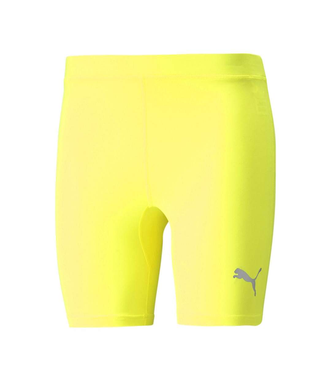 Short de compression Jaune Fluo Homme Puma Basela - L