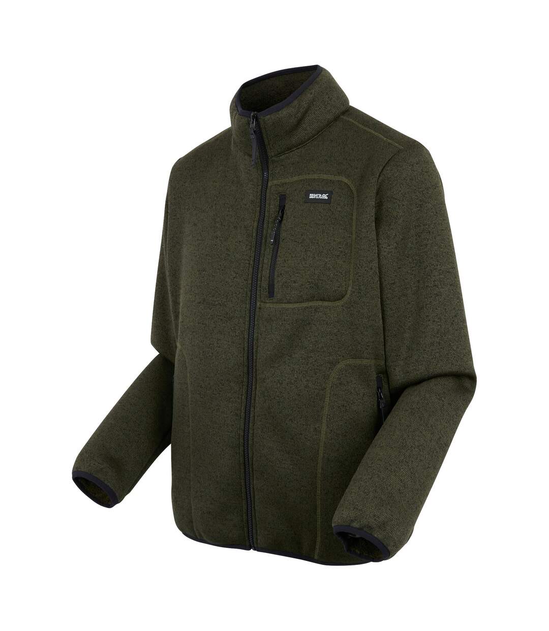 Veste Polaire Barlee Homme Kaki Foncé Regatta-4