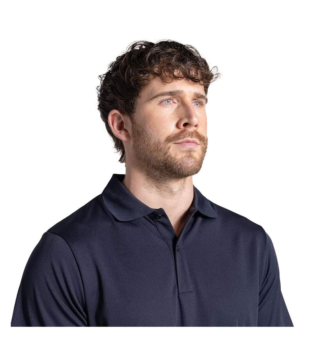 Mens Expert Basecamp Wicking Polo Shirt Dark Navy Craghoppers-4