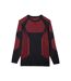 Haut Thermique M165 Homme Noir Rouge 4F-2