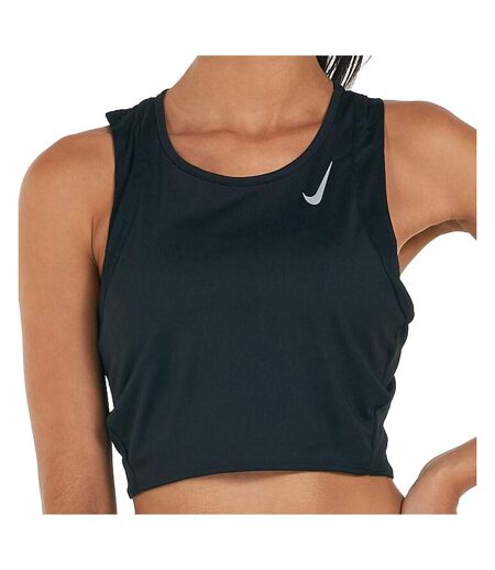 Débardeur Gris Femme Nike Race - L