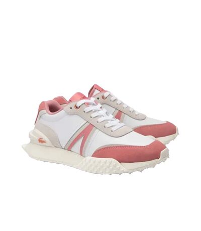 Baskets l-spin deluxe femme blanc / rose Lacoste