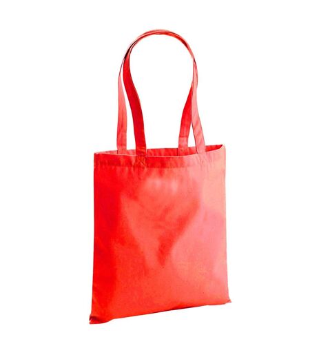 Earthaware Sac De Courses En Coton Organique Taille Unique Rouge Westford Mill
