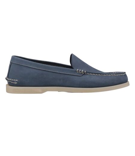 Mens Venetian Leather Loafers Navy Sperry