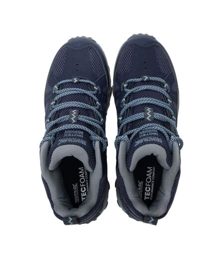 Chaussures Montantes De Marche Edgepoint Femme Bleu Marine Vieux Bleu Regatta