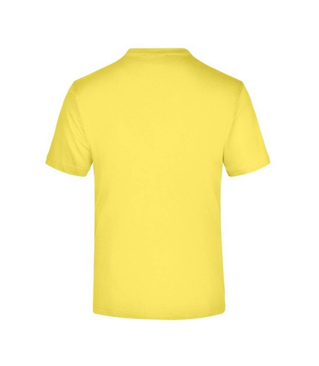 T-shirt Medium Adulte Jaune James And Nicholson-2