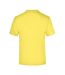 T-shirt Medium Adulte Jaune James And Nicholson-2