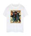 Disney Femme/Les femmes Big Hero 6 Baymax Hiro Newspaper Coton Boyfriend T-Shirt (Blanc) - UTBI15473-1