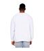 Mens ringspun cotton oversized sweatshirt white Casual Classics-2