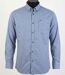 CHALLENGER TABOU1 — Chemise à carreaux manches longues bleu et gris : chaleur et coupe confort-3
