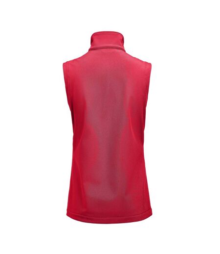 Veste Sans Manches Motif/style Vallée Femme Rouge James Harvest