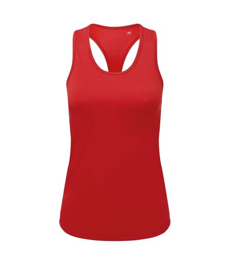 Débardeur femme rouge feu TriDri