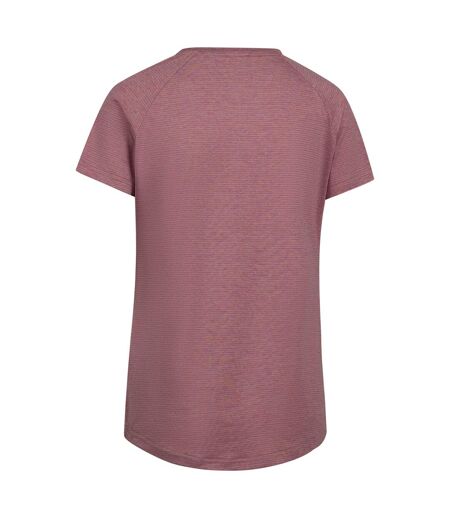 T-shirt Josefina Femme Rose Œillet Chiné Trespass