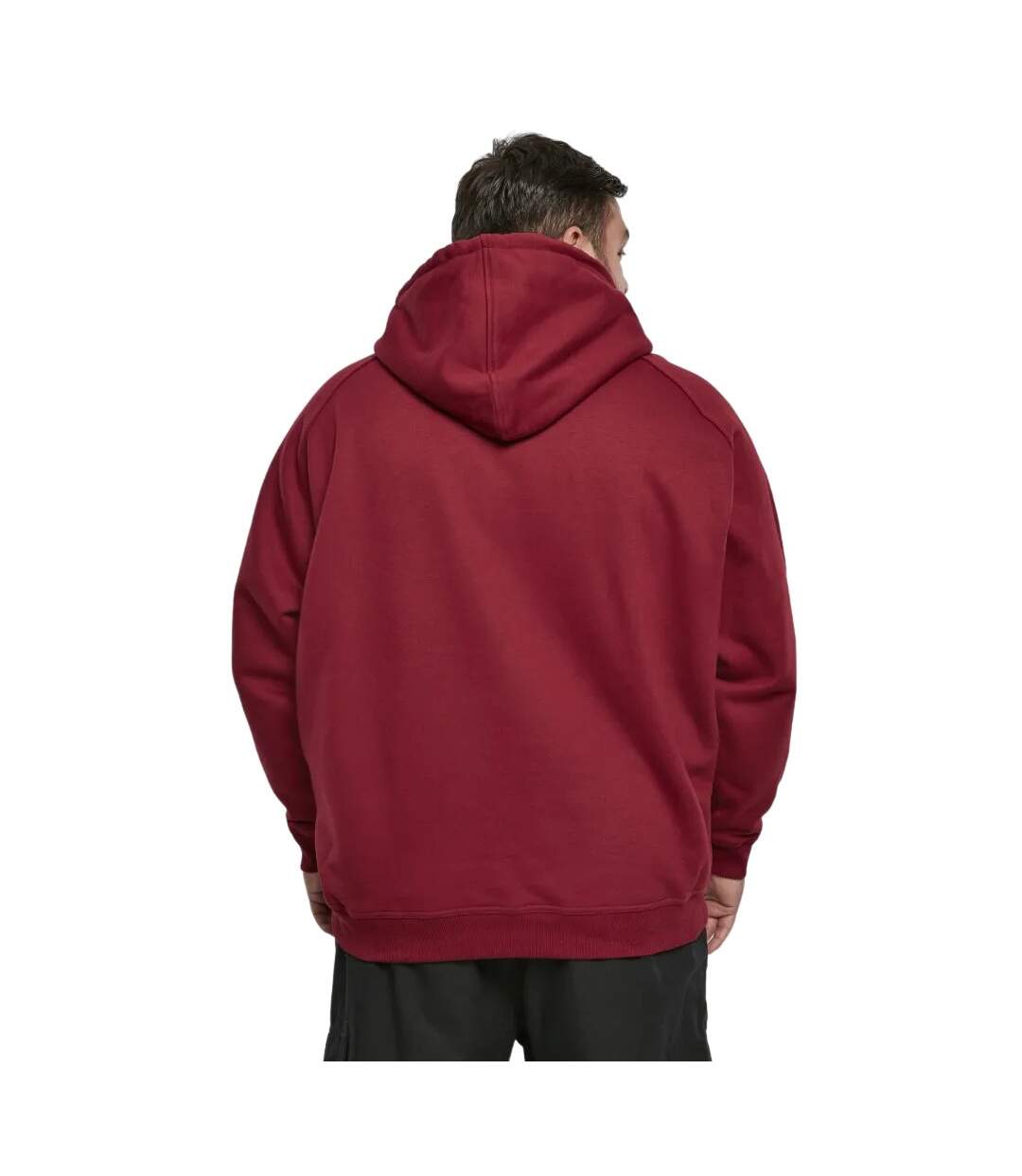 Sweat À Capuche Homme Bordeaux Urban Classics-2