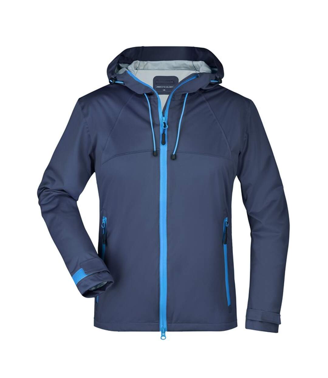 Veste Extérieur Femme Bleu Marine Cobalt James And Nicholson-1