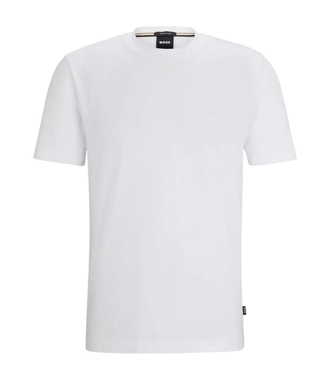 Mens Hbb Thompson Tonal Logo T-shirt White Boss-2