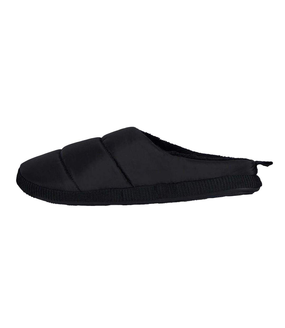 Chaussons Mules Homme Noir Farah-2