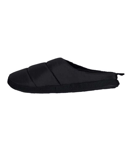 Chaussons Mules Homme Noir Farah