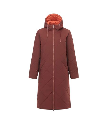 Doudoune Motif/style Matelassé Elryse Femme Marron Rouge Rouge Orange Regatta