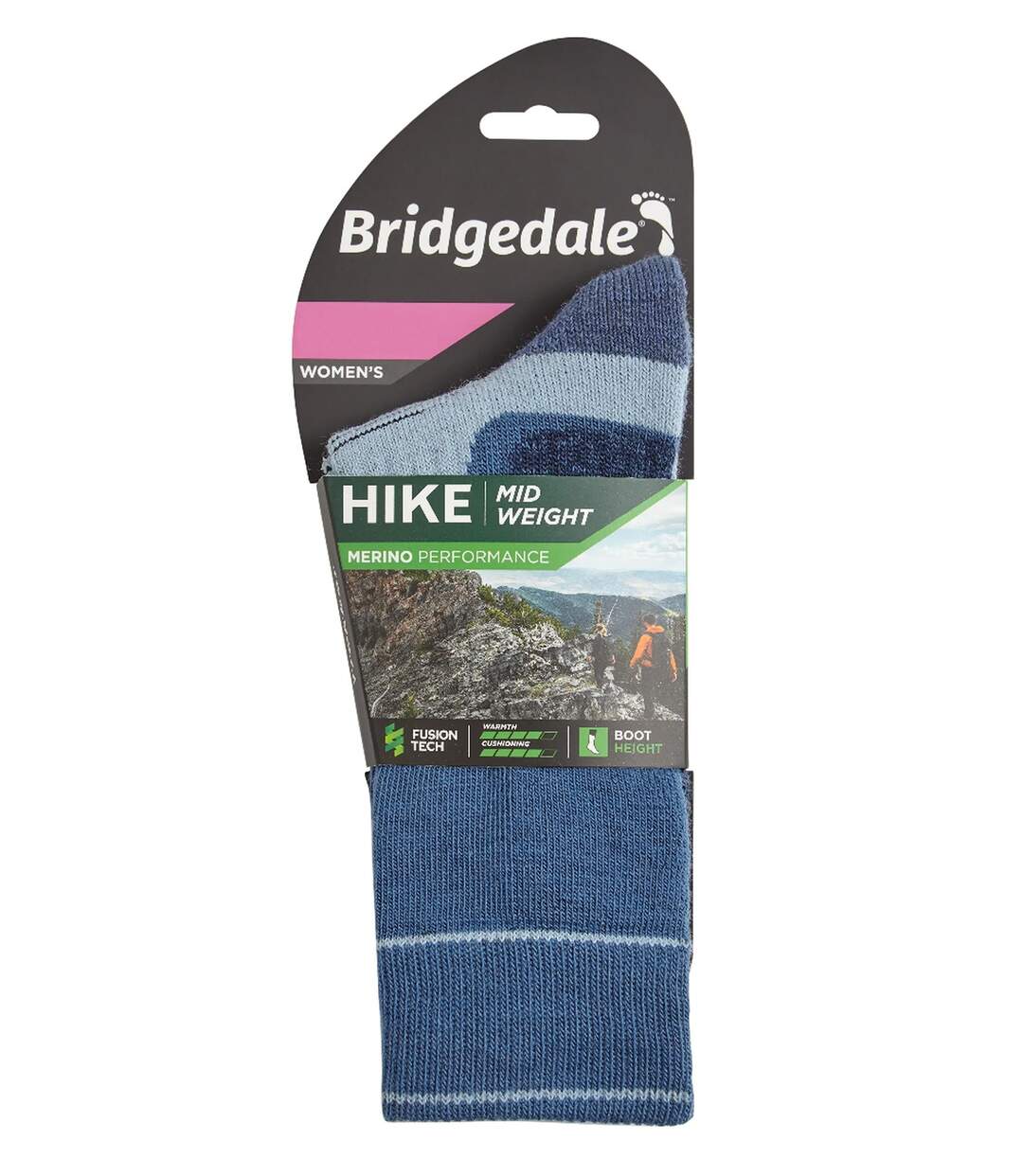 Bridgedale - Womens Hiking Merino Wool Boot Socks