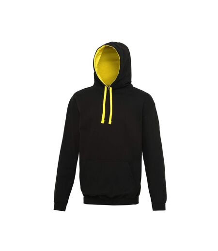 Sweatshirt Varsity Homme Bleu Marine Jaune Awdis
