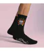 5 Pack Mens Crew Socks Skull Pattern Soft Breathable Casual Socks-3
