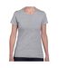 Gildan Womens/Ladies Heavy Cotton T-Shirt (Sports Gray)