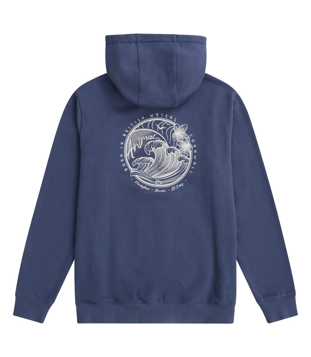 Sweat à capuche maya cornwall femme bleu Animal-2