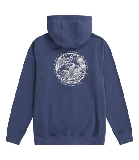 Sweat à capuche maya cornwall femme bleu Animal