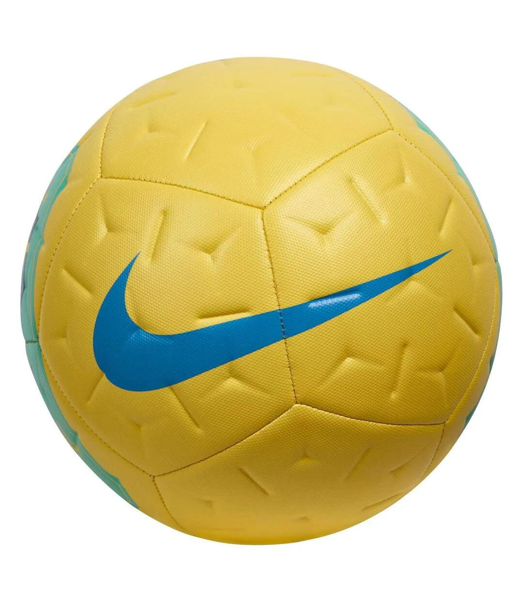 Ballon De Foot Brasil 2026/27 Taille 5 Jaune Bleu Sarcelle Nike-2
