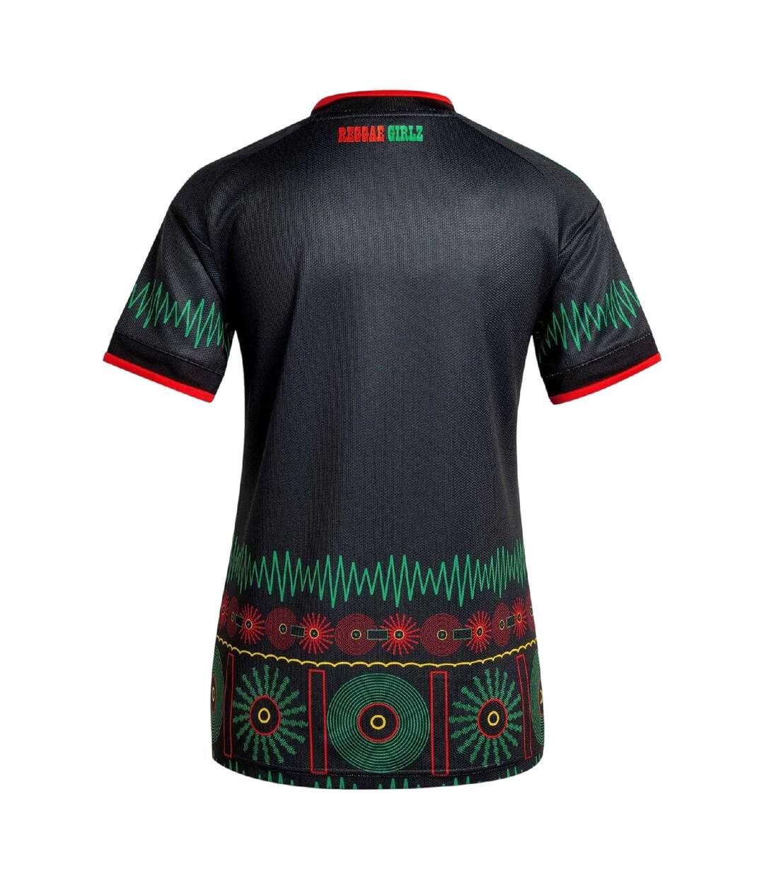 Womens/ladies 2026 Jamaica Away Shirt Black Yellow Adidas-3