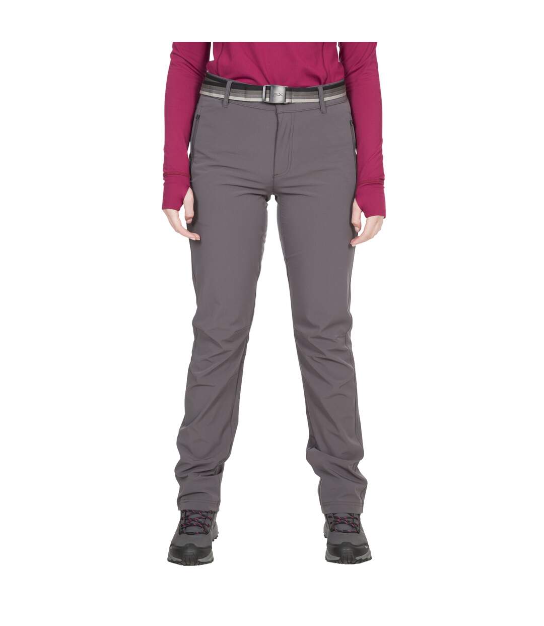 Pantalon drena femme gris Trespass-4