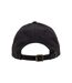 Casquette Unisexe À Profil Bas En Coton Sergé Pour Adultes Noir Flexfit-2