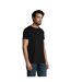 SOLS Mens Imperial Slim Fit Short Sleeve T-Shirt (Deep Black) - UTPC507