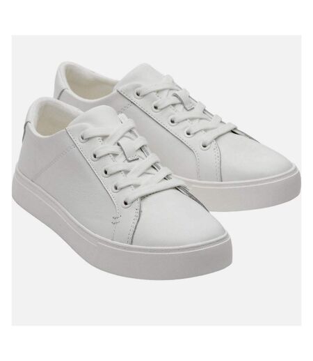 Womens/ladies kameron trainers white Toms