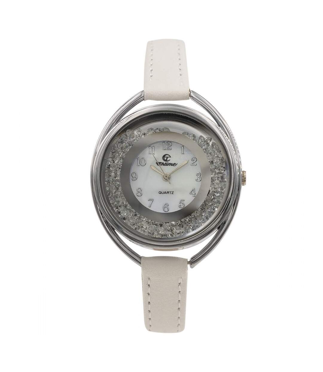 Somptueuse Montre Femme Couleur Blanc CHTIME