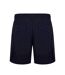 Mens Elasticated Waist Cargo Shorts Black Firetrap-2