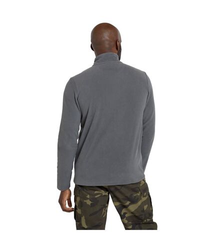 Mens camber ii half zip fleece top grey Mountain Warehouse