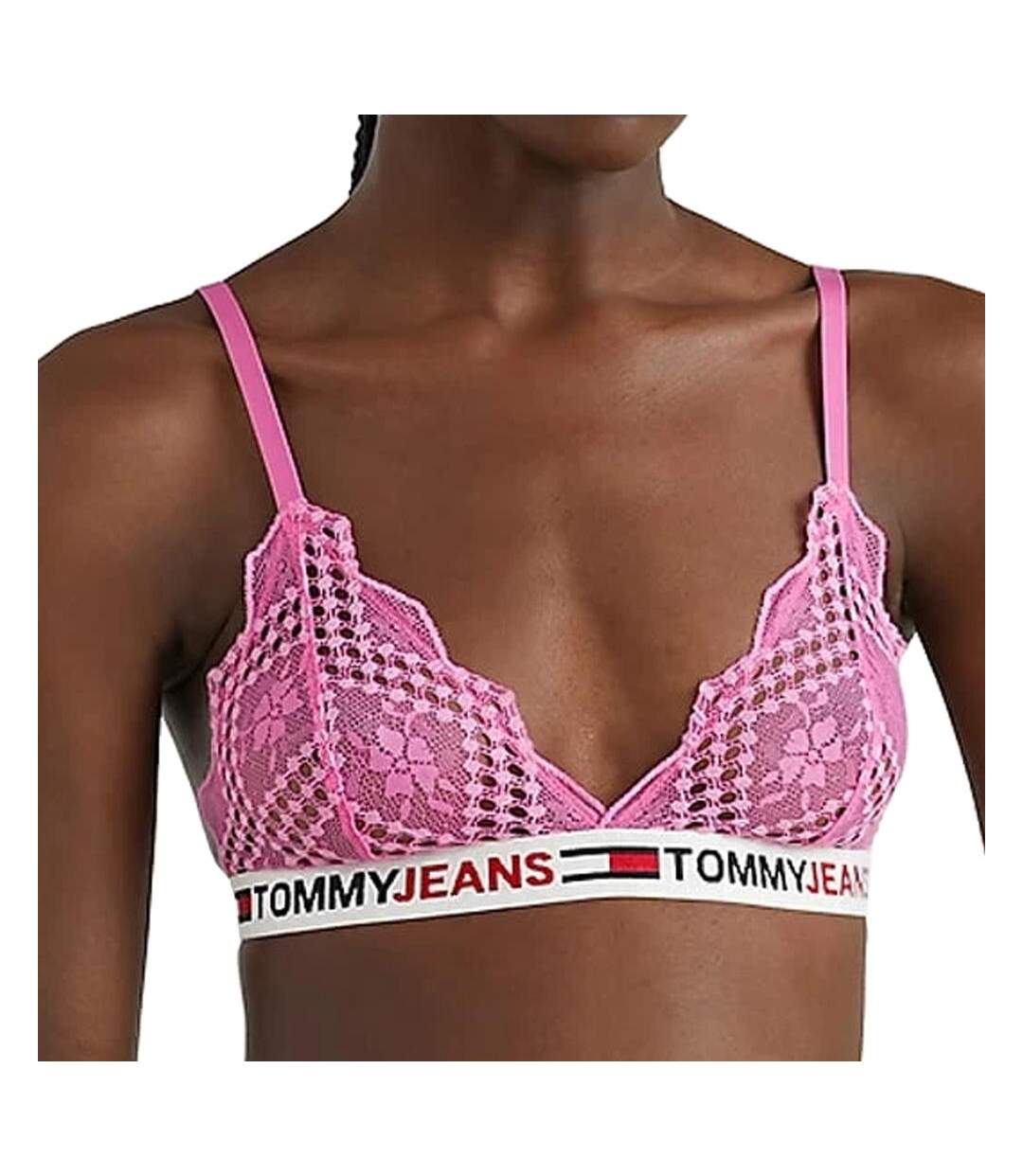 Soutien gorge Rose Femme Tommy Jeans UW0UW03829 - XS-1