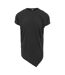 T-shirt Motif/style Asymétrique Homme Noir Urban Classics-1