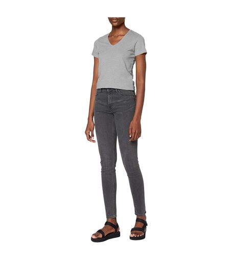 Womens/ladies classic v neck tee white Stedman