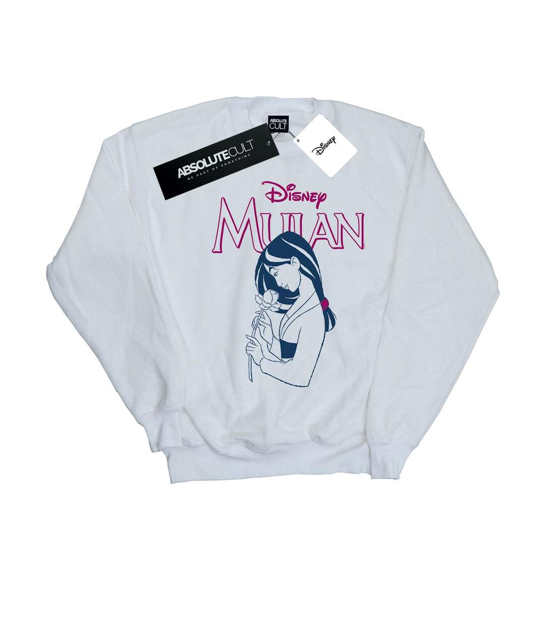 Disney - Sweat MULAN MAGNOLIA LINE - Femme (Blanc) - UTBI13792-1