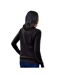 Womens/ladies Cashmere V Neck Classic Cardigan Black WoolOvers-2