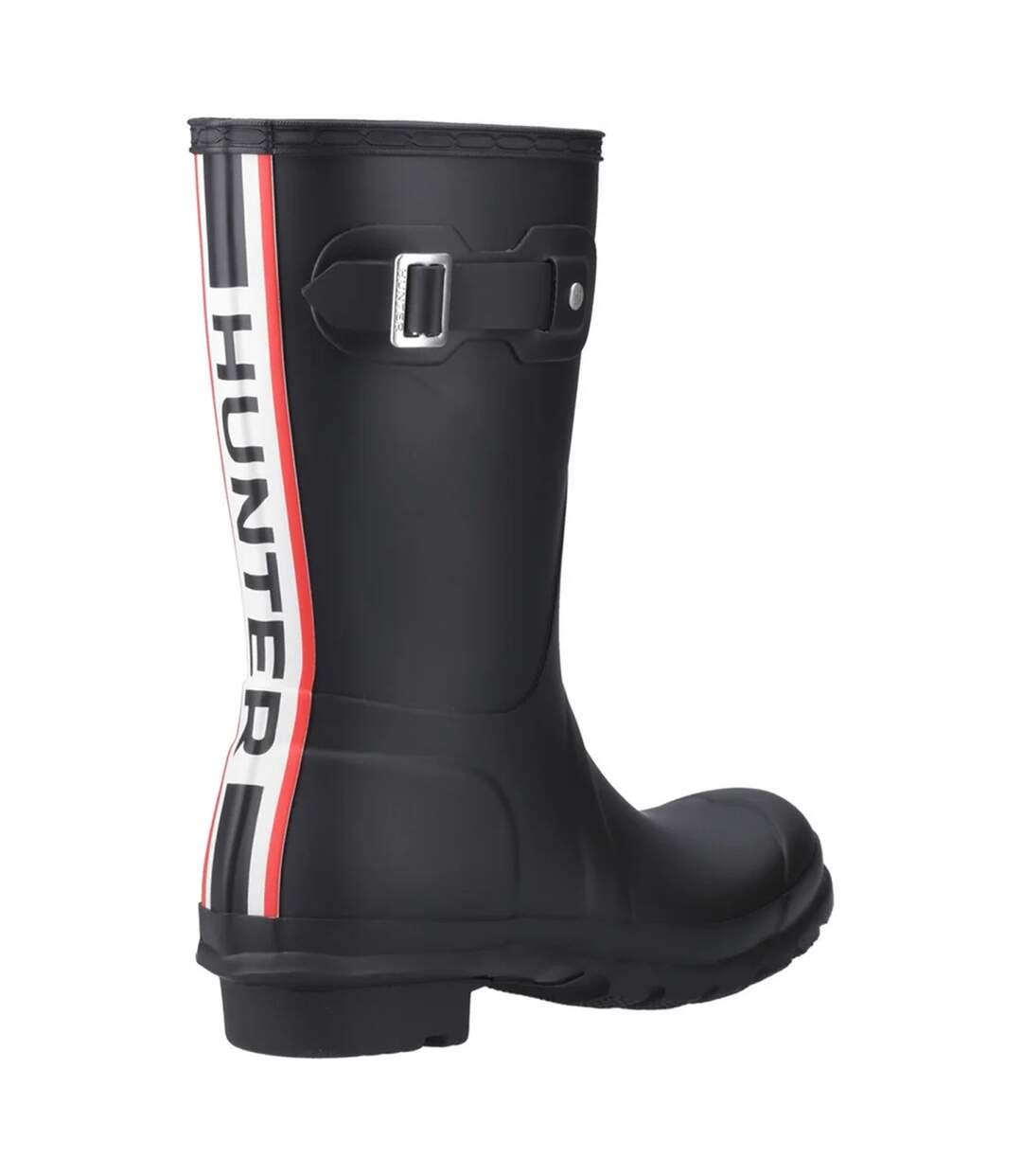 Womens/ladies Original Short Wellington Boots Black Hunter-2