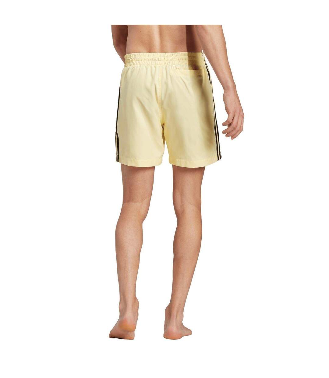 Short De Bain Motif/style 3 Rayures Originals Homme Jaune Noir Adidas-3