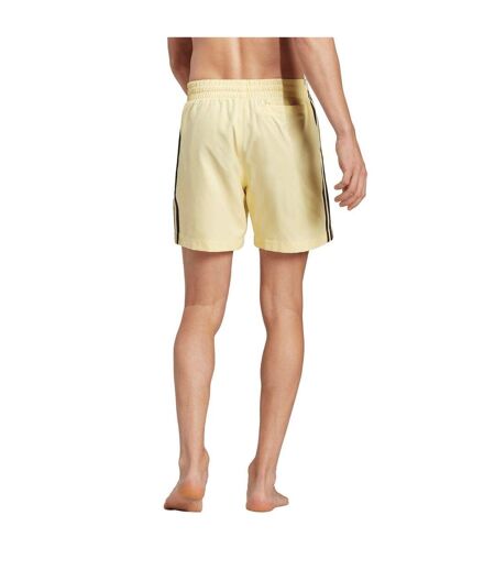 Short De Bain Motif/style 3 Rayures Originals Homme Jaune Noir Adidas