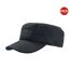 Atlantis Tank Brushed Cotton Military Cap (Pack of 2) (Black) - UTAB418-1