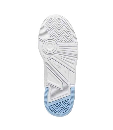 Baskets Tennis Lineshot Femme Blanc Bleu Lacoste