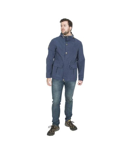 Veste imperméable riverbank homme bleu marine Trespass